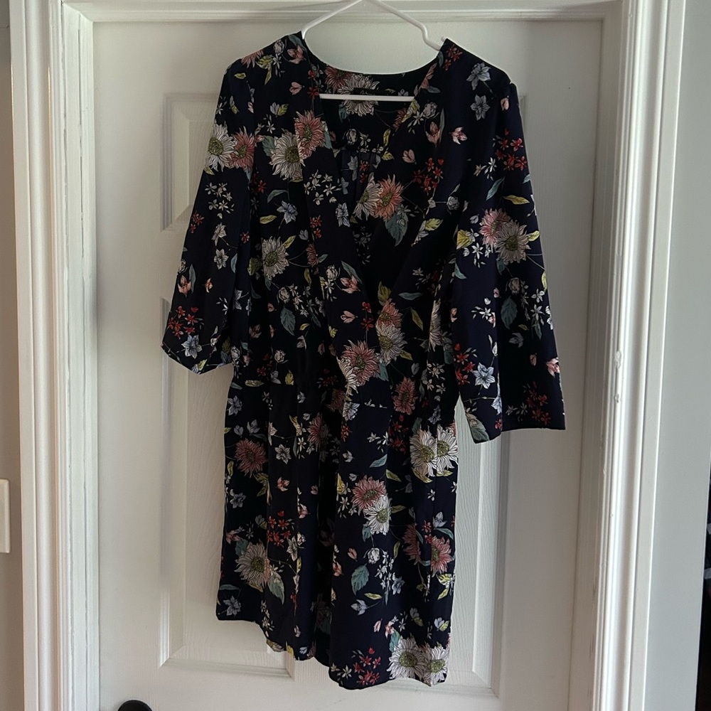 Floral V-Neck Romper